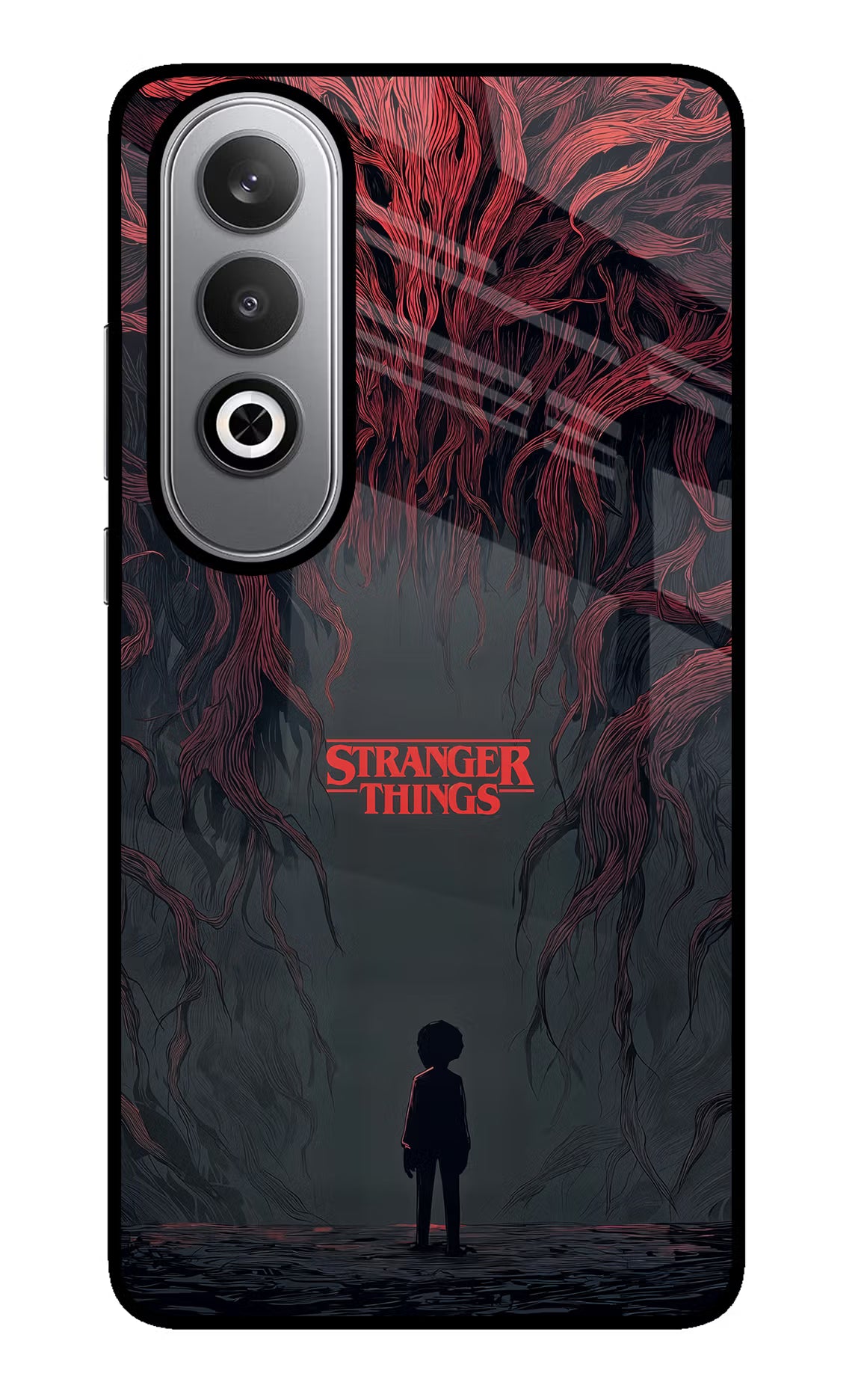 Ordinary Things Dark Side Oneplus Nord CE4 Glass Case Back Cover by Casekaro