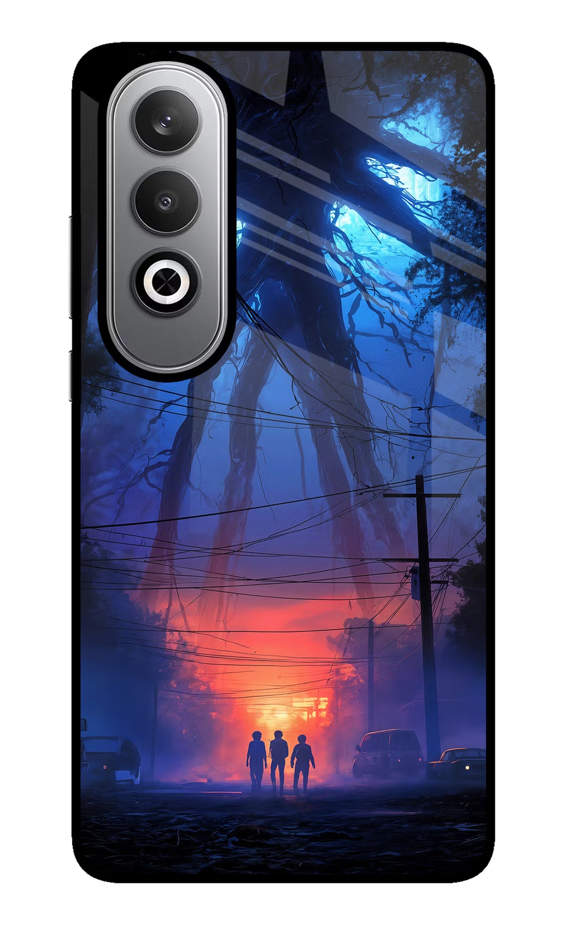 Ordinary Things Shadow Oneplus Nord CE4 Glass Case Back Cover by Casekaro
