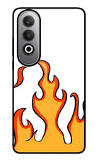 Fired Up – White Oneplus Nord CE4 Glass Case