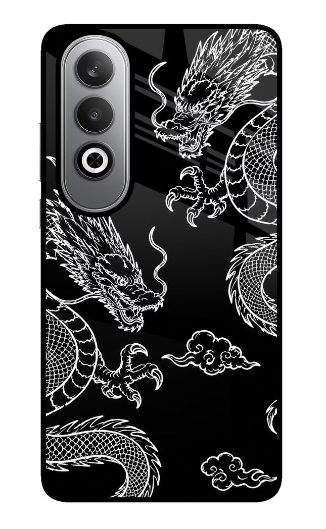 Twin Dragons Oneplus Nord CE4 Glass Case