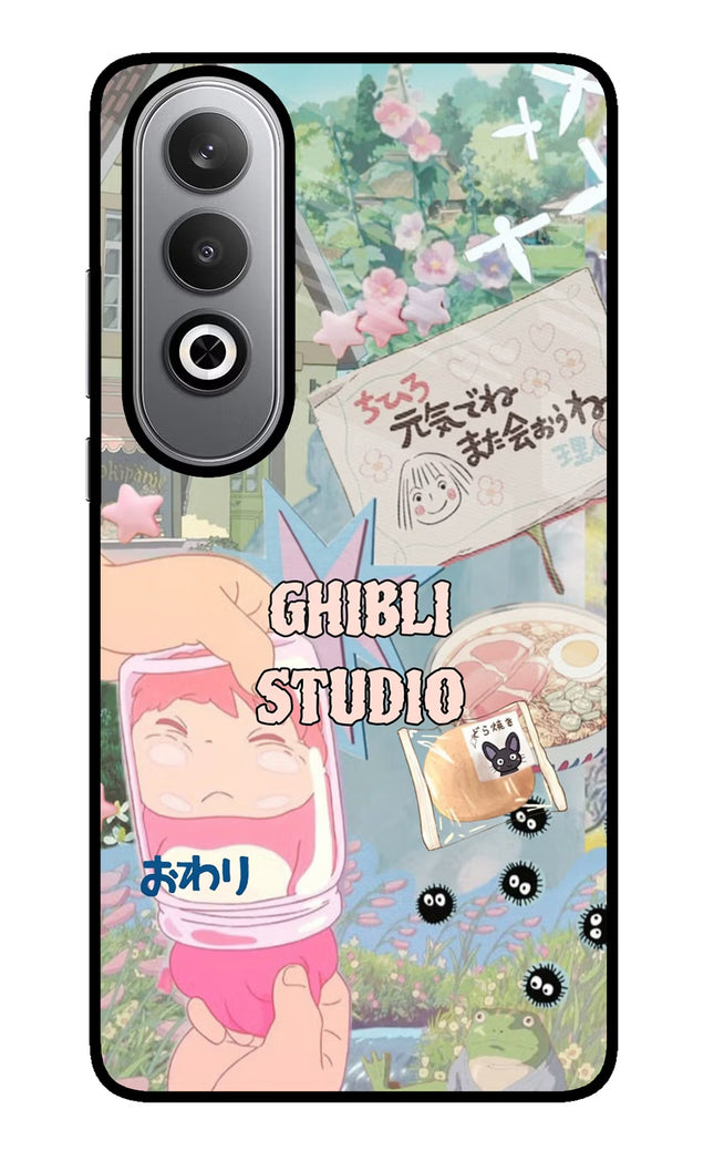 Studio Ghibli Oneplus Nord CE4 Glass Case