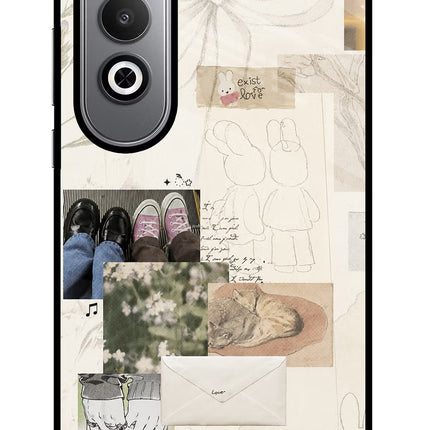 Soft Aesthetic Oneplus Nord CE4 Glass Case