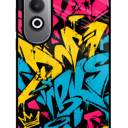 Graffiti Vibe Oneplus Nord CE4 Glass Case