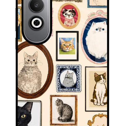 Mirror Cats Oneplus Nord CE4 Glass Case