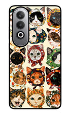Cool Cat Oneplus Nord CE4 Glass Case