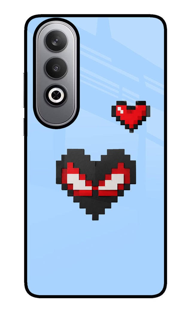 Peter Heart Oneplus Nord CE4 Glass Case