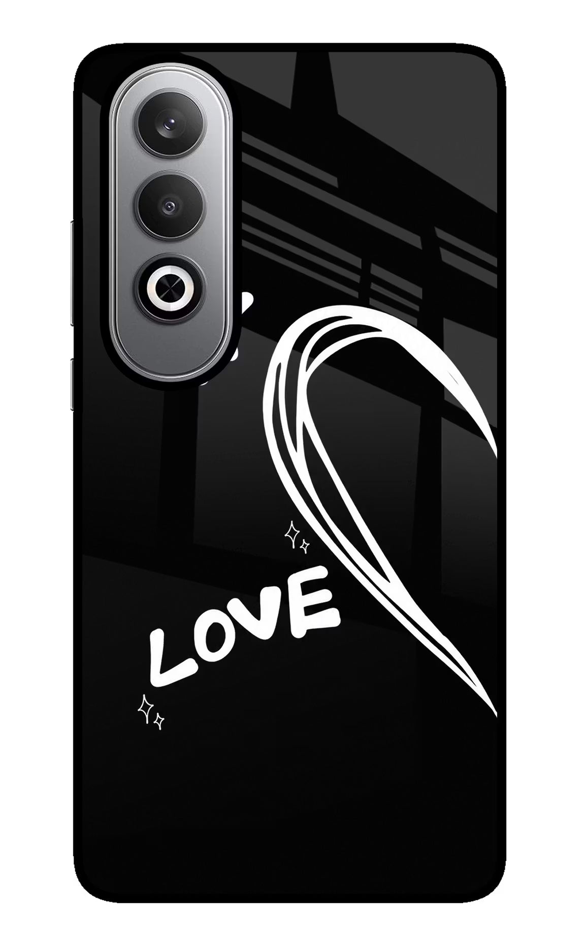 Love Line Oneplus Nord CE4 Glass Case