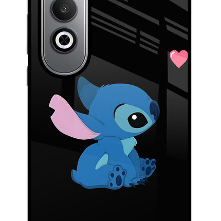 Stitch Crush Oneplus Nord CE4 Glass Case Back Cover by Casekaro