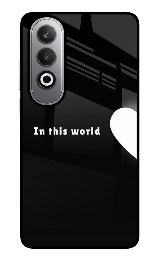 This World Oneplus Nord CE4 Glass Case