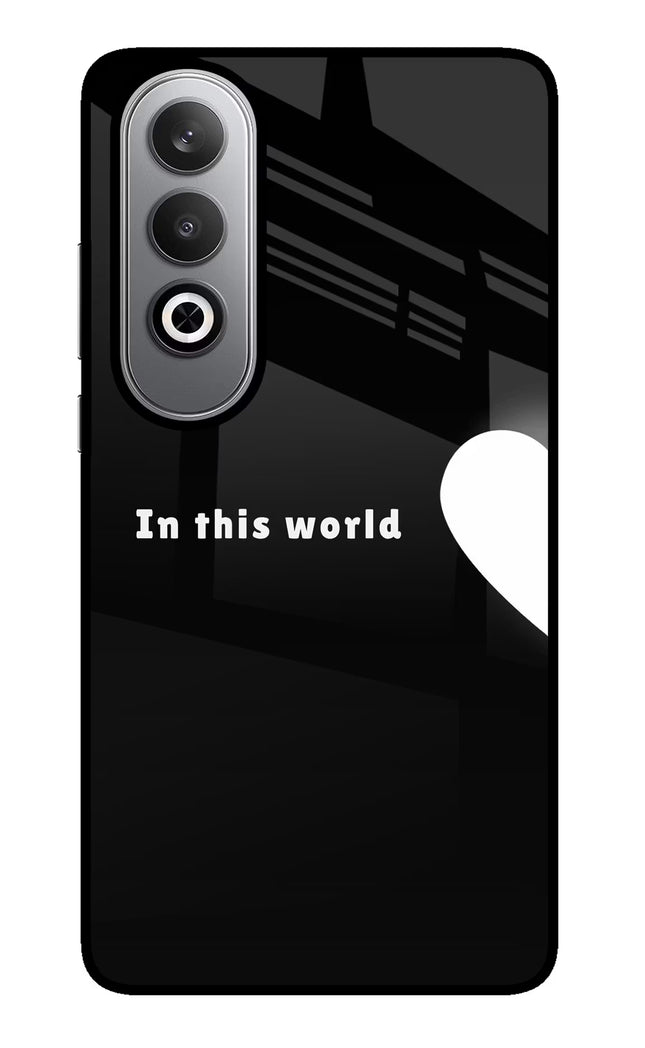 This World Oneplus Nord CE4 Glass Case