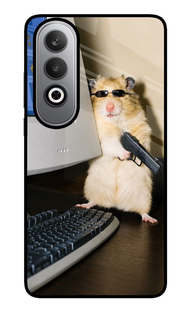 Hacker Hamster Oneplus Nord CE4 Glass Case