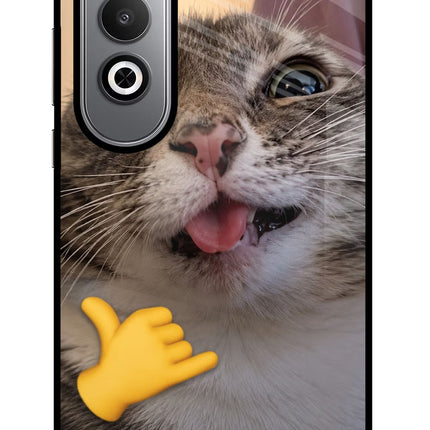 Silly Cat Call Oneplus Nord CE4 Glass Case
