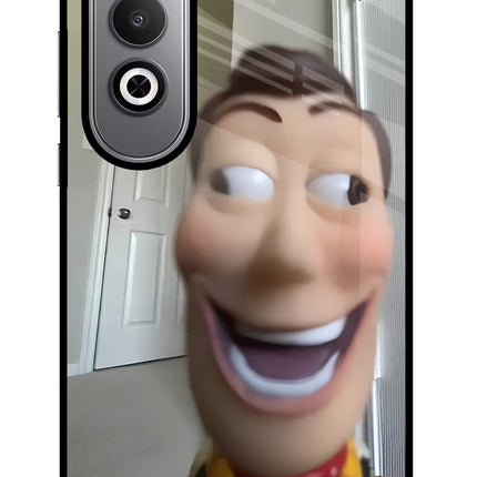 Side Eye Woody Oneplus Nord CE4 Glass Case Back Cover by Casekaro