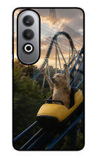 Rollercoaster Dog Oneplus Nord CE4 Glass Case