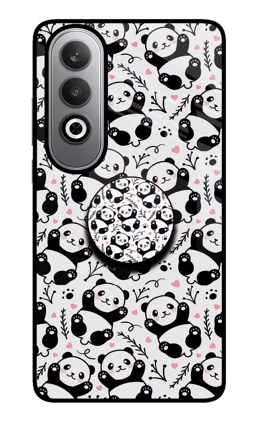 Cute Panda Oneplus Nord CE4 Pop Case, Glass case