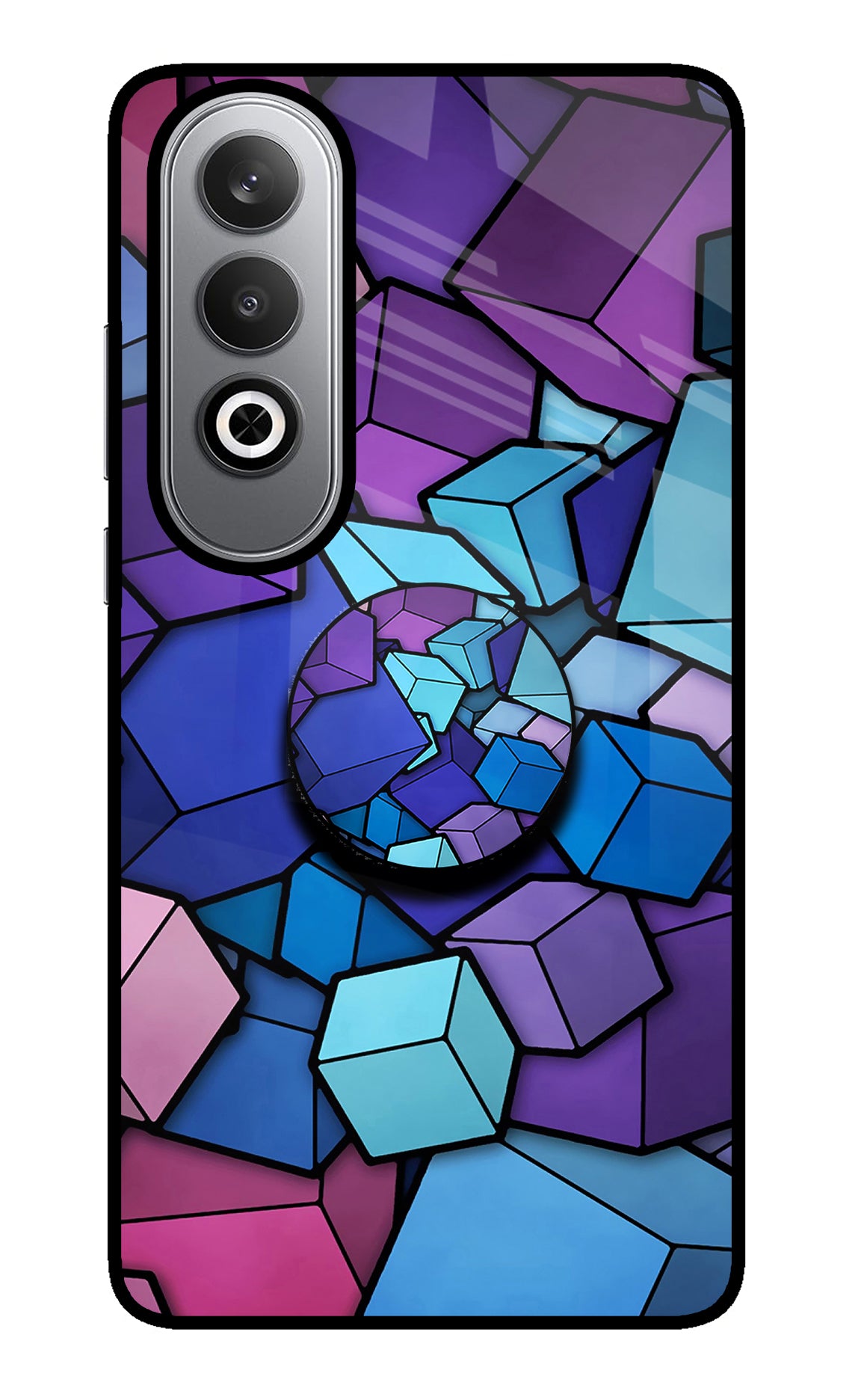 Cubic Abstract Oneplus Nord CE4 Pop Case