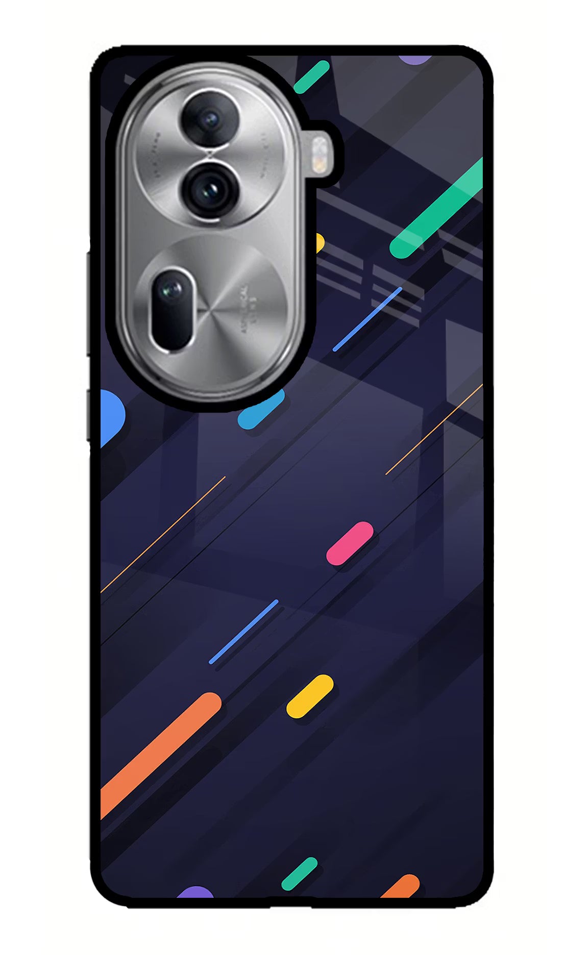 Abstract Design Oppo Reno11 Pro 5G Glass Case