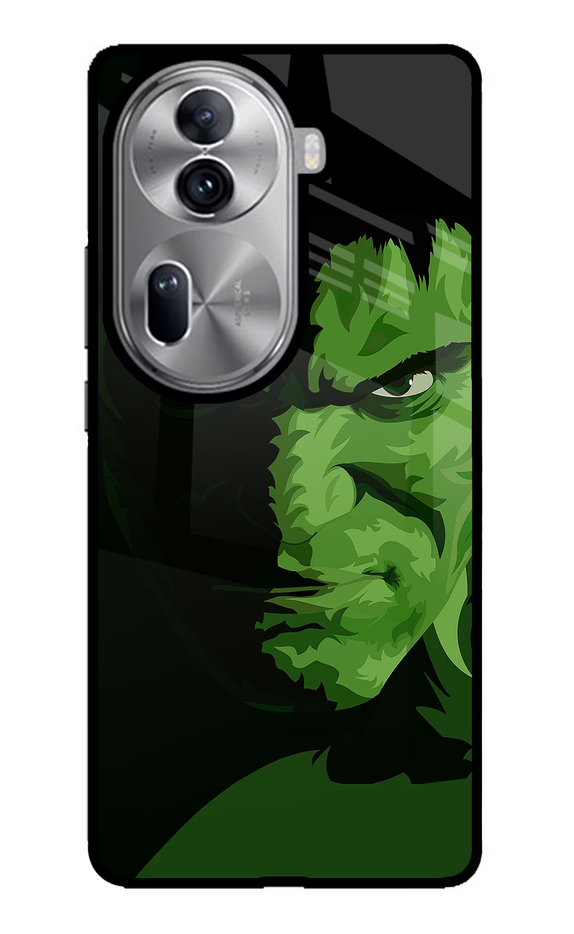 HULK Oppo Reno11 Pro 5G Glass Case Back Cover by Casekaro