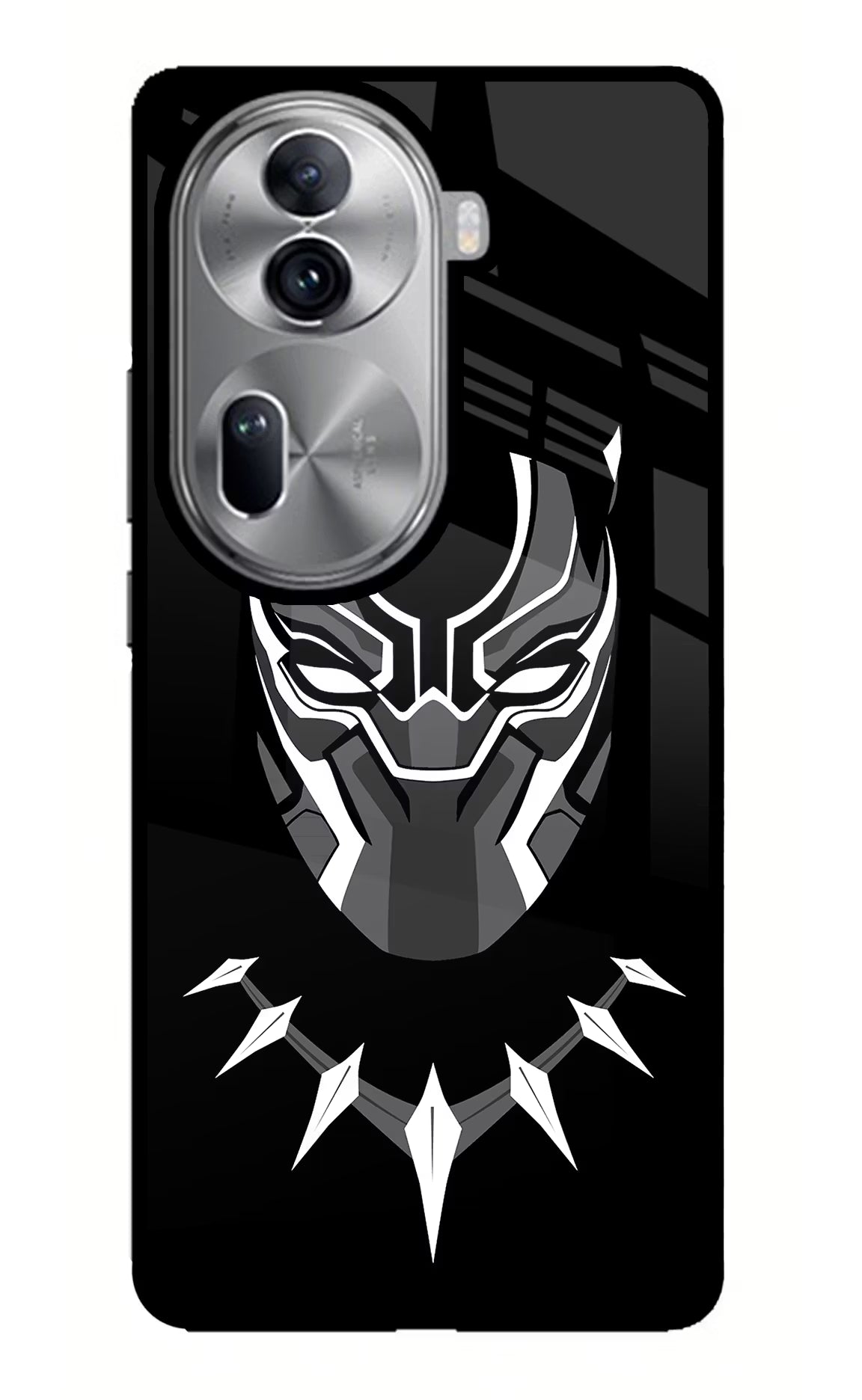 Black Panther Oppo Reno11 Pro 5G Glass Case
