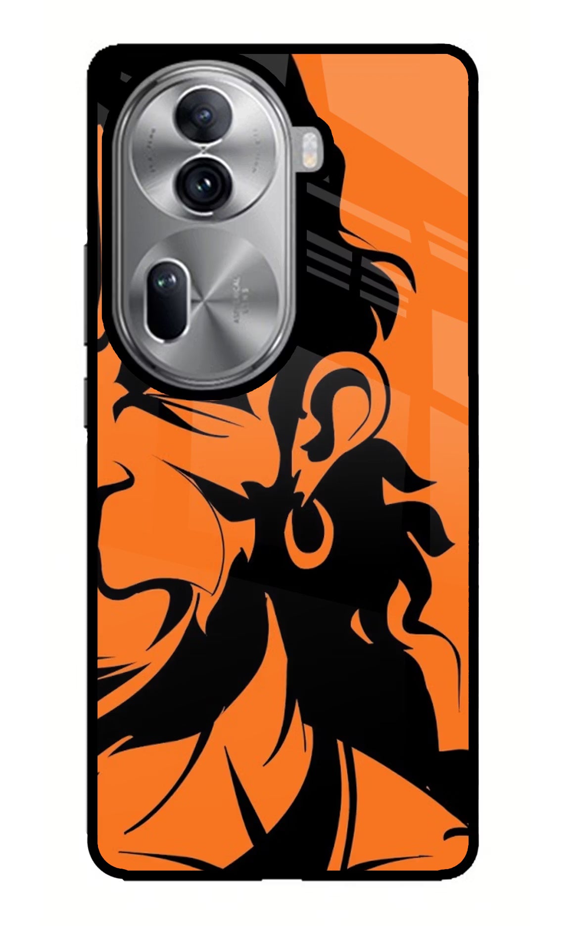 Hanuman Oppo Reno11 Pro 5G Glass Case Back Cover by Casekaro