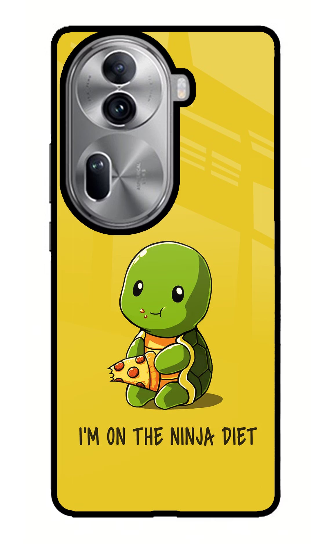 I'm on Ninja Diet Oppo Reno11 Pro 5G Glass Case Back Cover by Casekaro