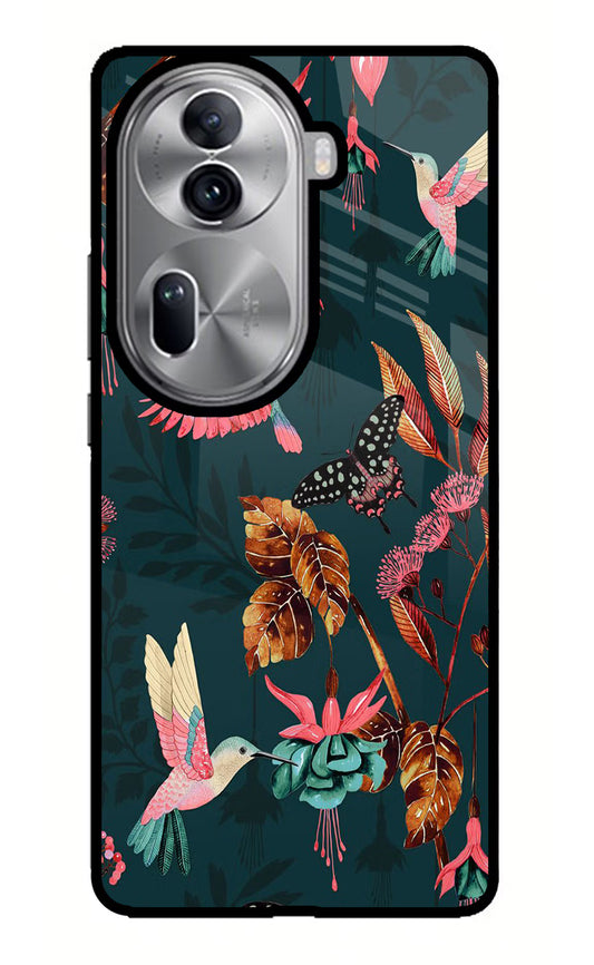 Birds Oppo Reno11 Pro 5G Glass Case