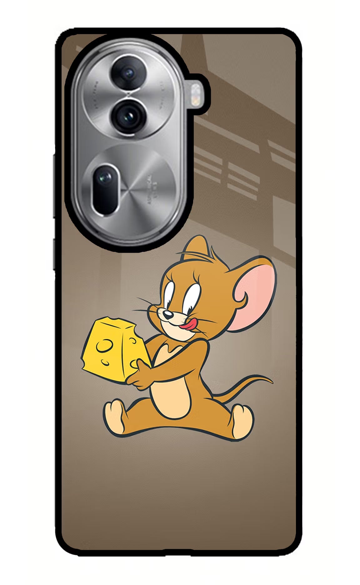 Jerry Oppo Reno11 Pro 5G Glass Case Back Cover by Casekaro