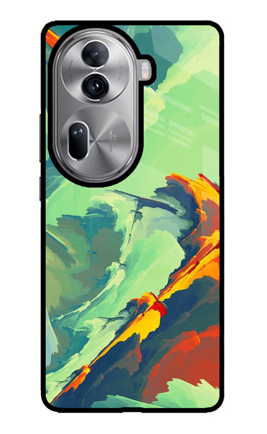 Paint Art Oppo Reno11 Pro 5G Glass Case
