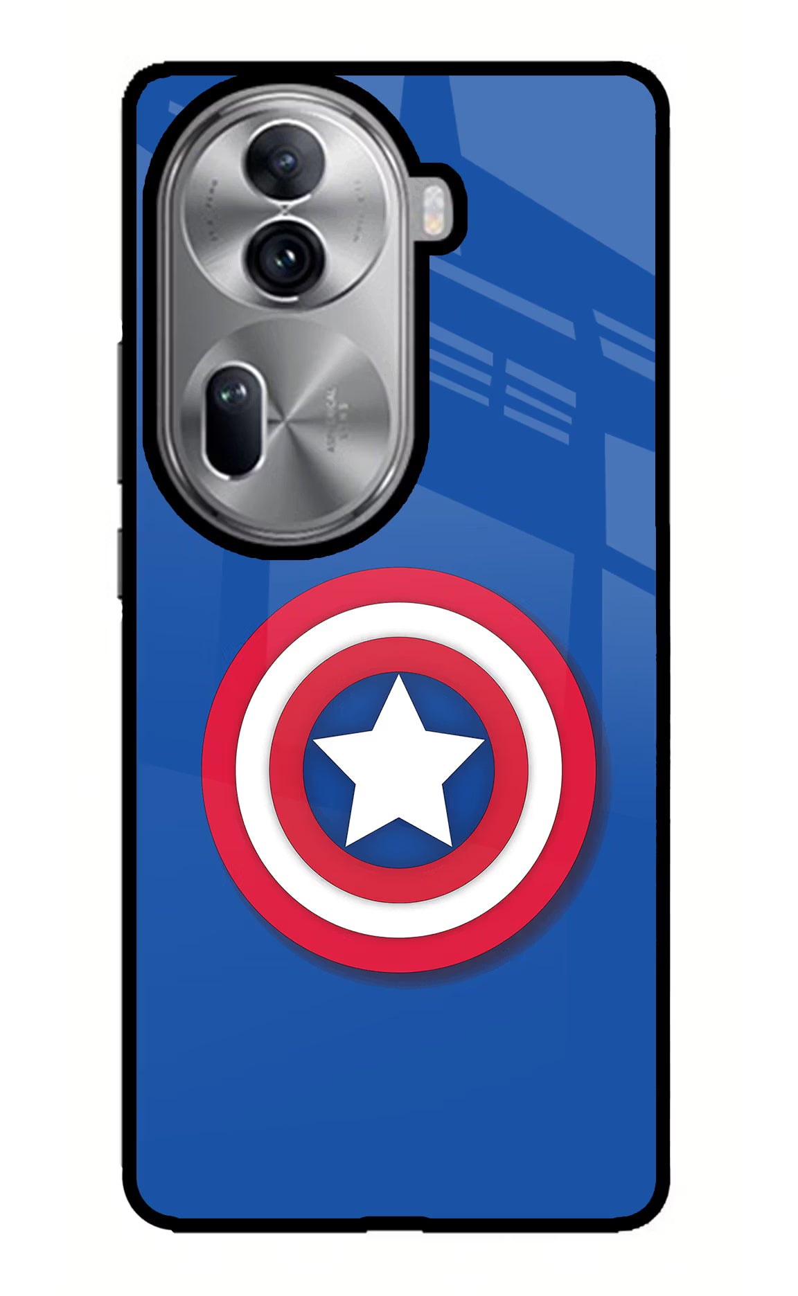 Shield Oppo Reno11 Pro 5G Glass Case Back Cover by Casekaro