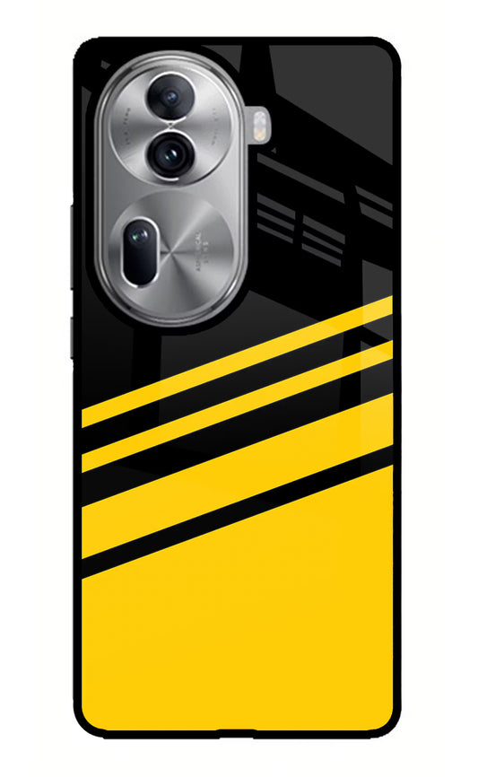 Yellow Shades Oppo Reno11 Pro 5G Glass Case