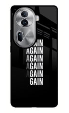 Again Again Gain Oppo Reno11 Pro 5G Glass Case