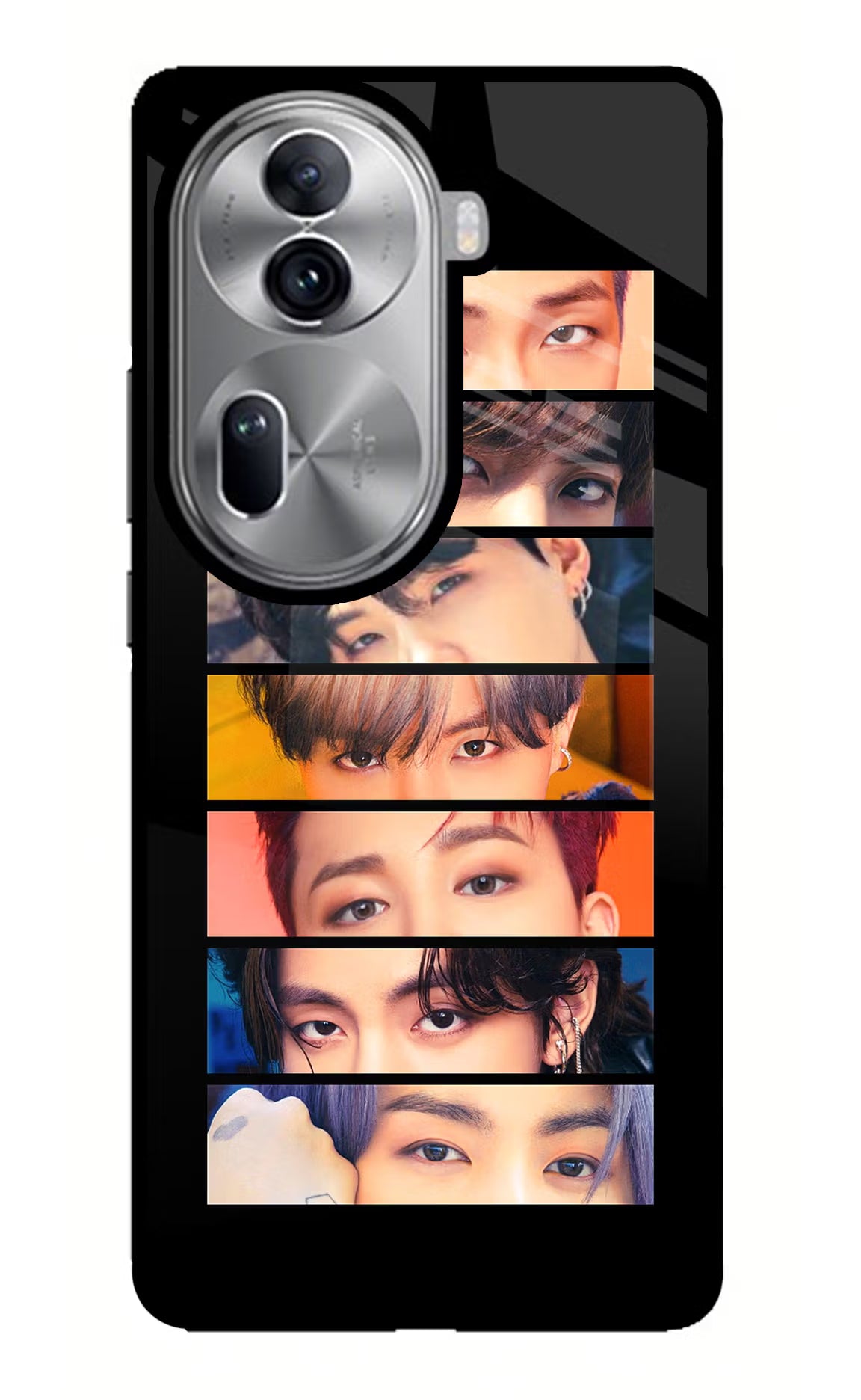 BTS Eyes Oppo Reno11 Pro 5G Glass Case