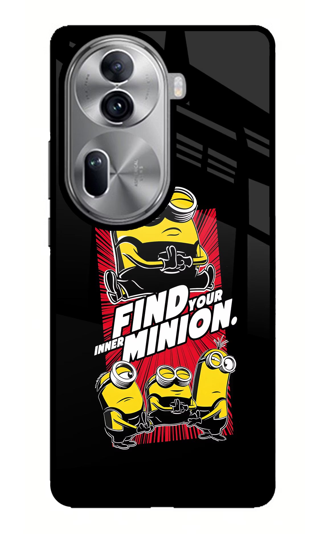 Find your inner Minion Oppo Reno11 Pro 5G Glass Case