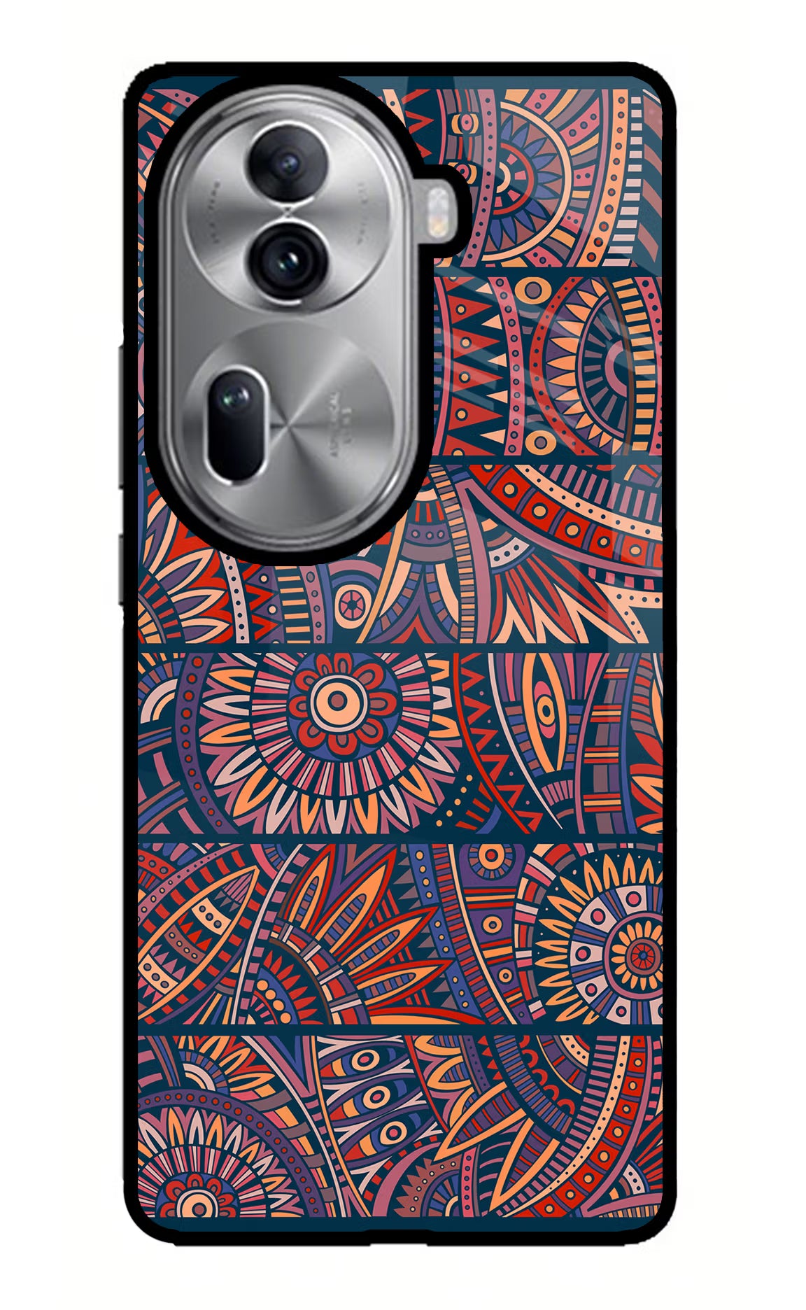 African Culture Design Oppo Reno11 Pro 5G Glass Case