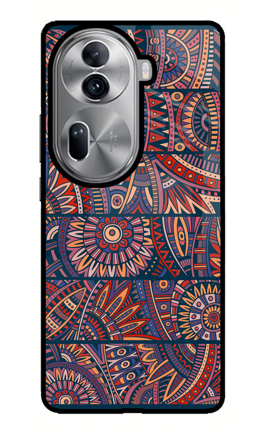 African Culture Design Oppo Reno11 Pro 5G Glass Case
