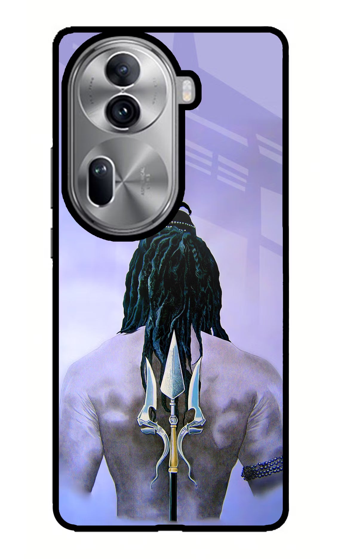 Shiva Oppo Reno11 Pro 5G Glass Case Back Cover by Casekaro