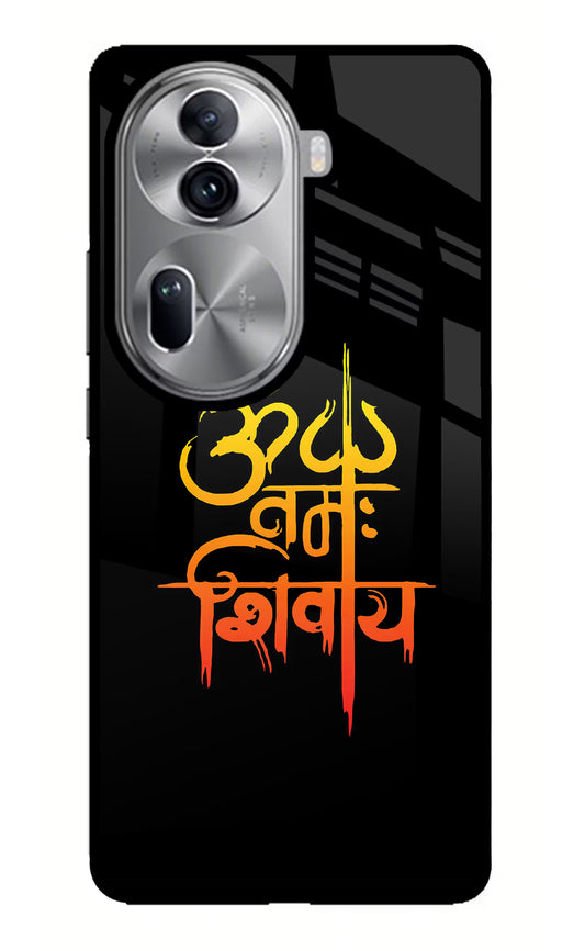 Om Namah Shivay Oppo Reno11 Pro 5G Glass Case