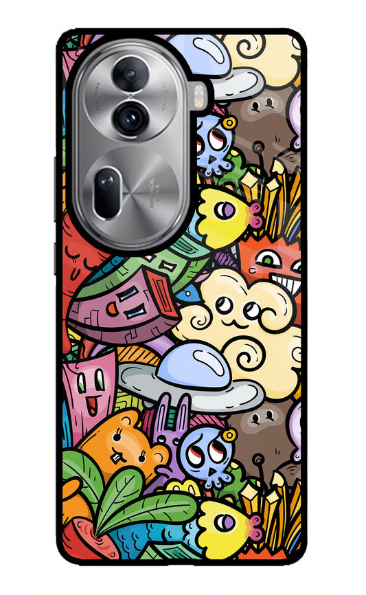 Veggie Doodle Oppo Reno11 Pro 5G Glass Case