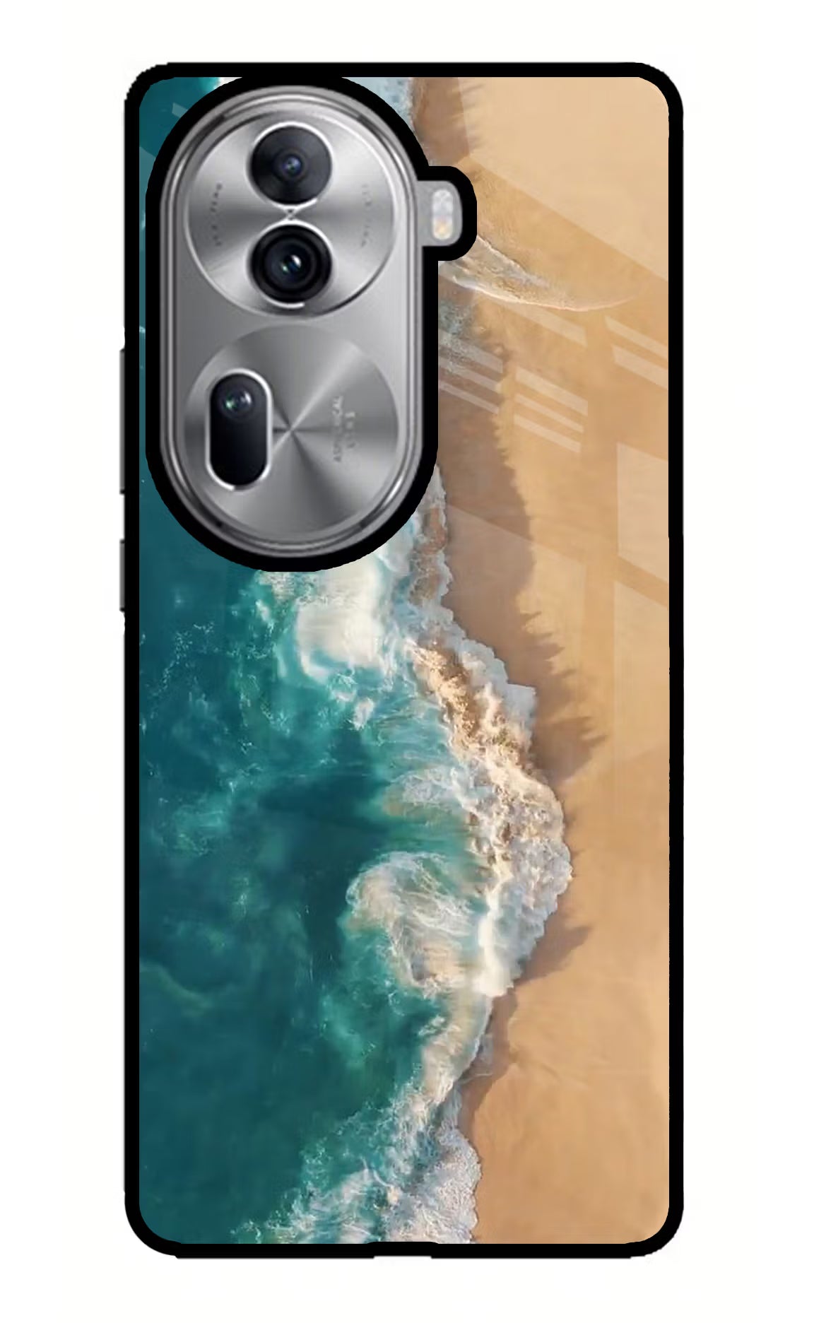 Ocean Beach Oppo Reno11 Pro 5G Glass Case