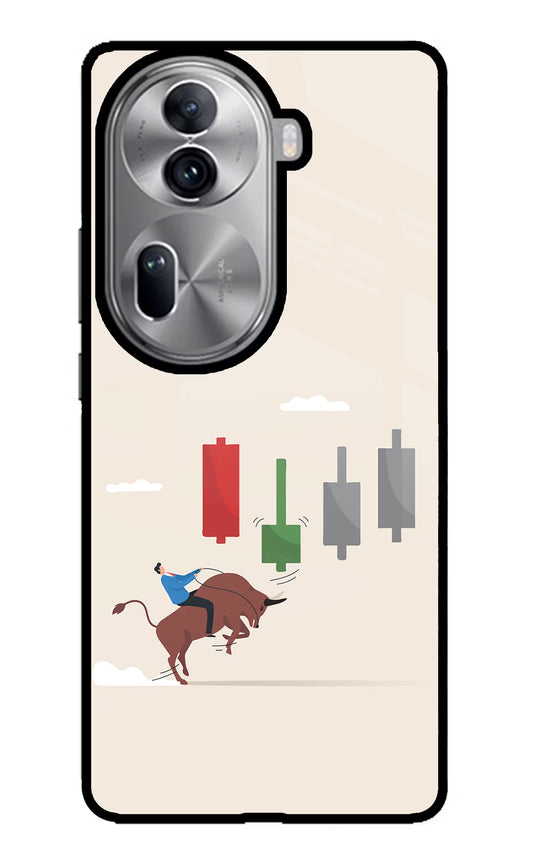 Bull Trading Momentum Oppo Reno11 Pro 5G Glass Case
