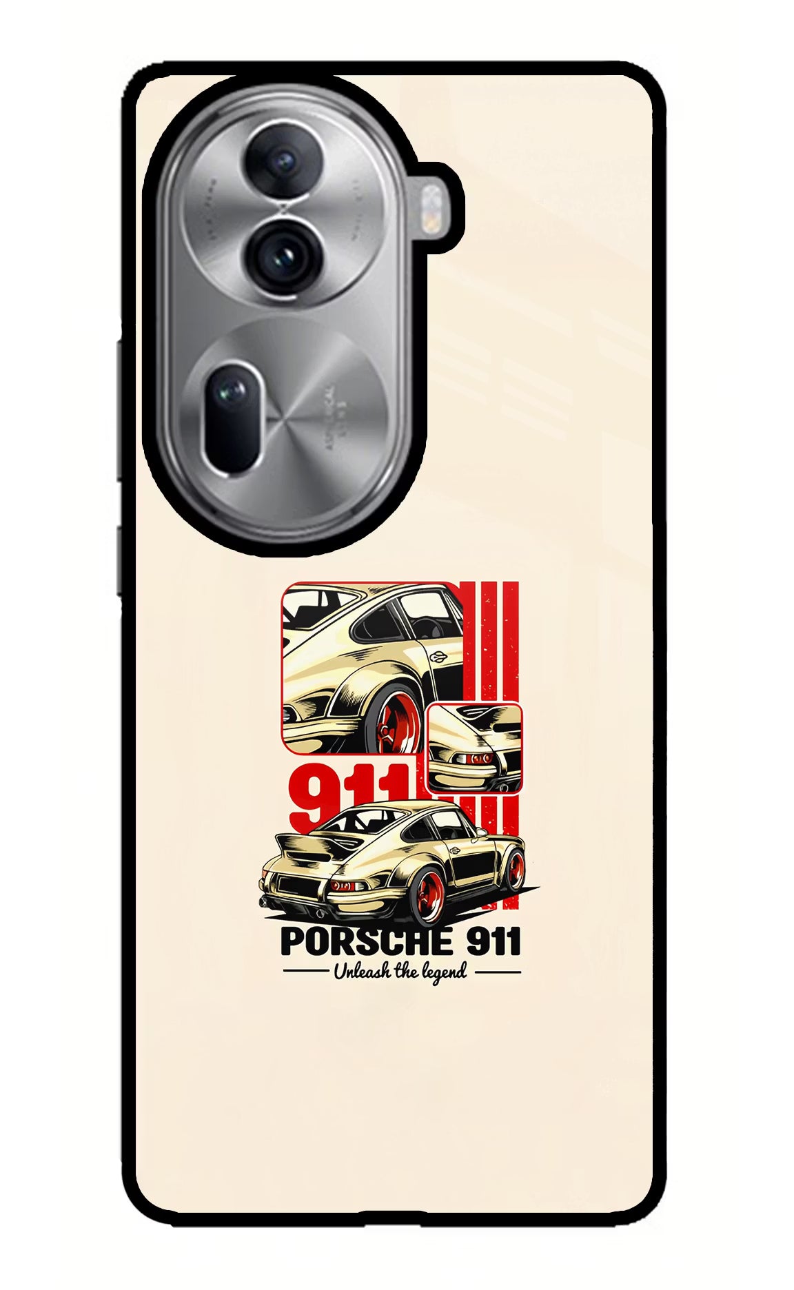 Classic Porsche 911 Oppo Reno11 Pro 5G Glass Case