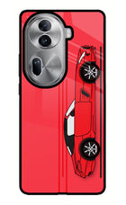 Red Velocity Oppo Reno11 Pro 5G Glass Case