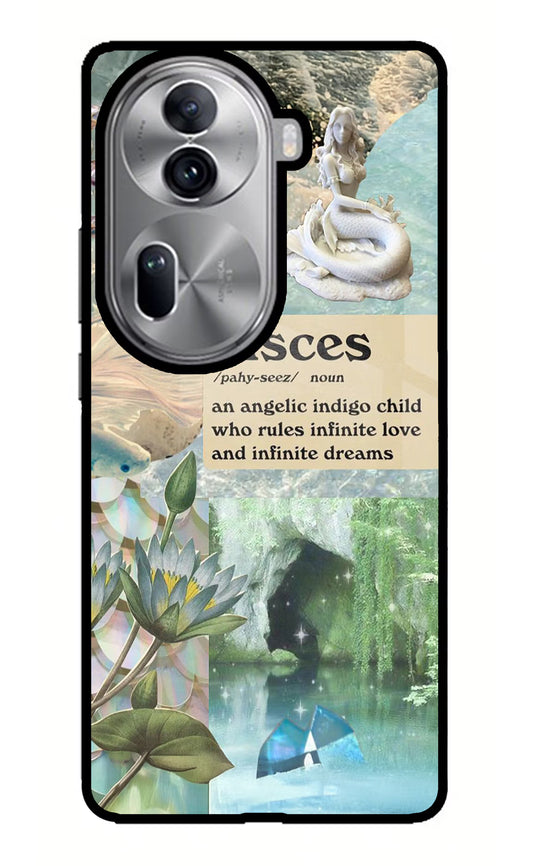 Pisces Zodiac Oppo Reno11 Pro 5G Glass Case