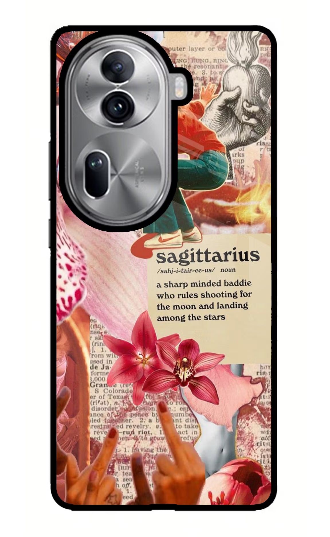 Sagittarius Zodiac Oppo Reno11 Pro 5G Glass Case