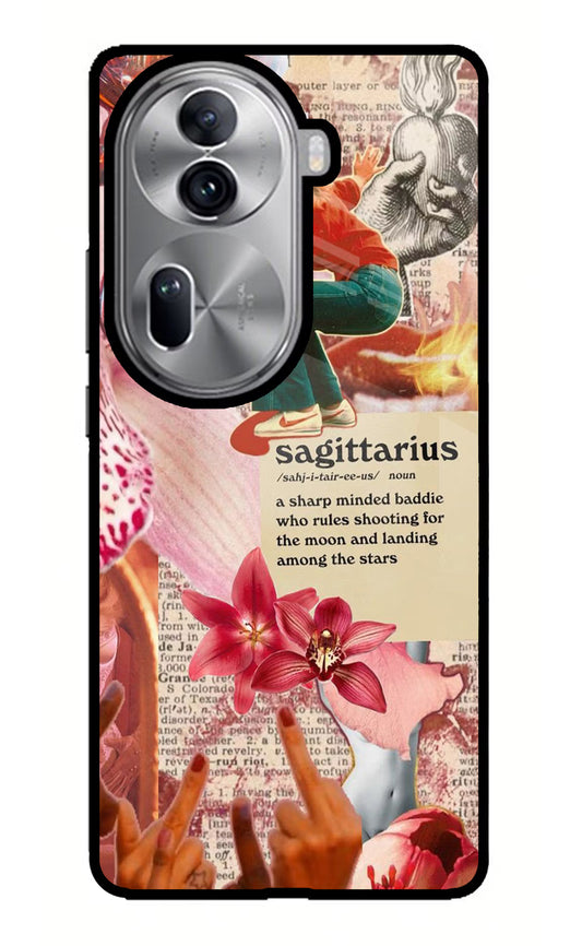 Sagittarius Zodiac Oppo Reno11 Pro 5G Glass Case