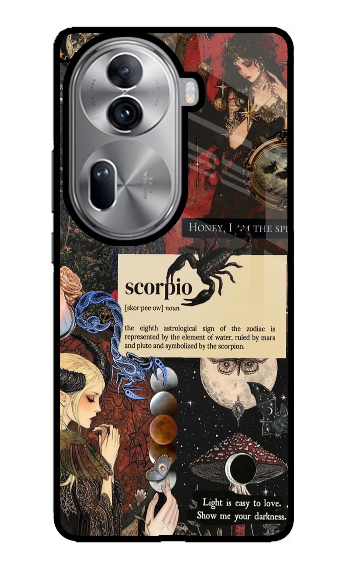 Scorpio Zodiac Oppo Reno11 Pro 5G Glass Case