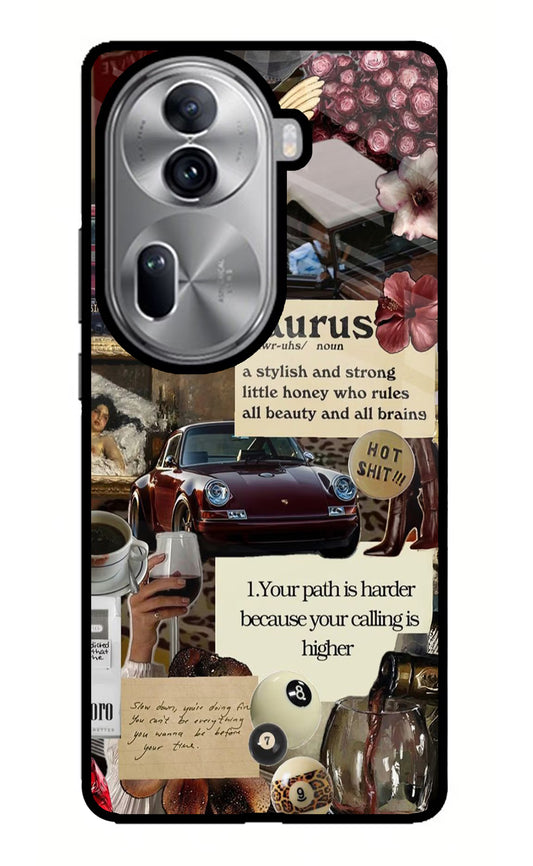 Taurus Zodiac Oppo Reno11 Pro 5G Glass Case
