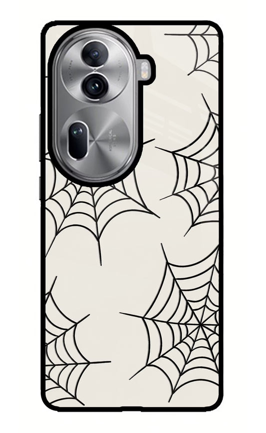 Spider Web Oppo Reno11 Pro 5G Glass Case