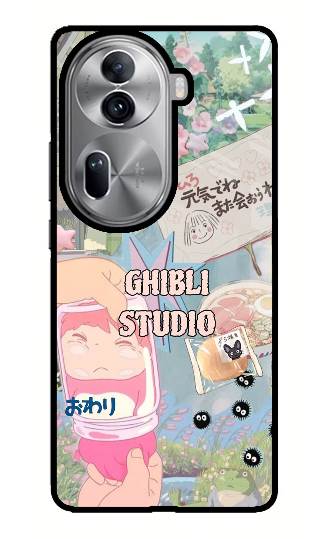 Studio Ghibli Oppo Reno11 Pro 5G Glass Case