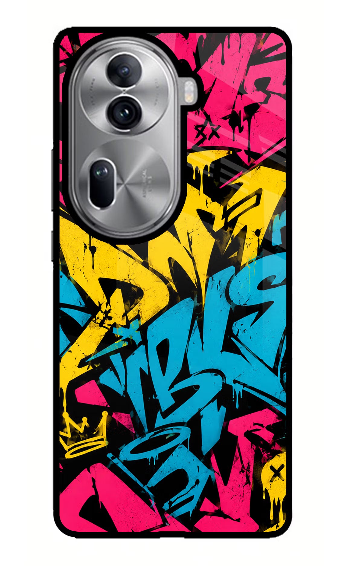 Graffiti Vibe Oppo Reno11 Pro 5G Glass Case